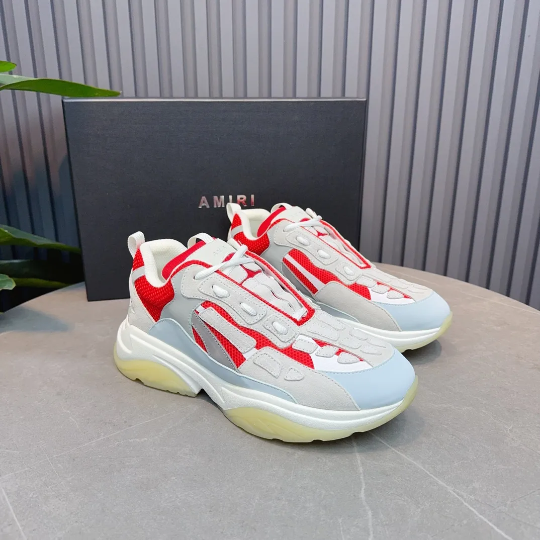 Men's shoes 💰740💰 AMIRI AMIRI fashion brand hot sale 🔥 Available all year round ✅ Official website synchronization Imported fabrics 1⃣️ vs 1⃣️ replica, original factory special original sole, 38-45 (38.45. Non-refundable)